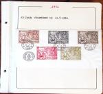 1945-1967, Sympathique collection de timbres de Laos