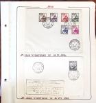 1945-1967, Sympathique collection de timbres de Laos