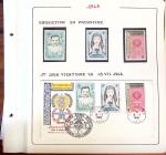 1945-1967, Sympathique collection de timbres de Laos
