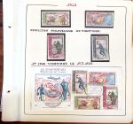 1945-1967, Sympathique collection de timbres de Laos