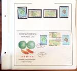 1945-1967, Sympathique collection de timbres de Laos
