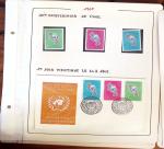 1945-1967, Sympathique collection de timbres de Laos