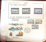 1945-1967, Sympathique collection de timbres de Laos