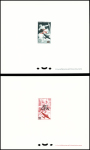 Lot de 4 épreuves de luxe Poste aérienne n°45, 46,