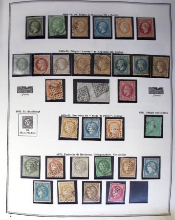 1849-2019, Collection de France en 5 classeurs commençant
