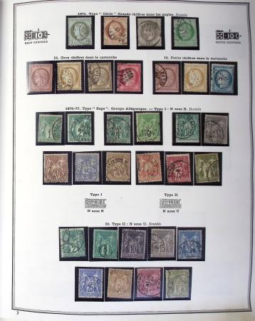 1849-2019, Collection de France en 5 classeurs commençant