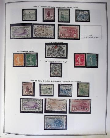 1849-2019, Collection de France en 5 classeurs commençant