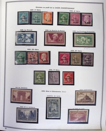 1849-2019, Collection de France en 5 classeurs commençant