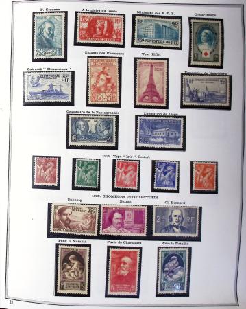 1849-2019, Collection de France en 5 classeurs commençant