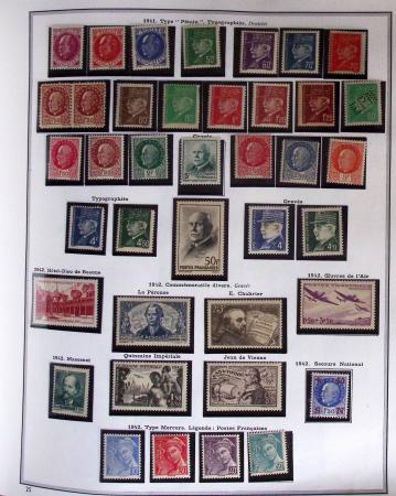 1849-2019, Collection de France en 5 classeurs commençant
