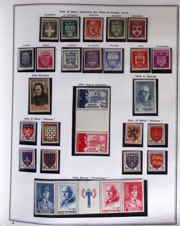 1849-2019, Collection de France en 5 classeurs commençant