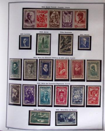1849-2019, Collection de France en 5 classeurs commençant
