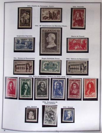 1849-2019, Collection de France en 5 classeurs commençant