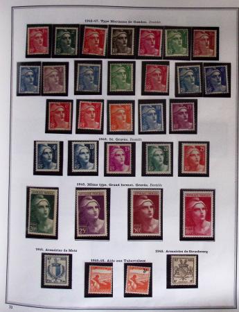 1849-2019, Collection de France en 5 classeurs commençant