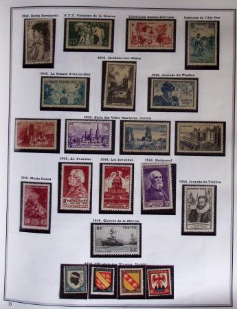 1849-2019, Collection de France en 5 classeurs commençant
