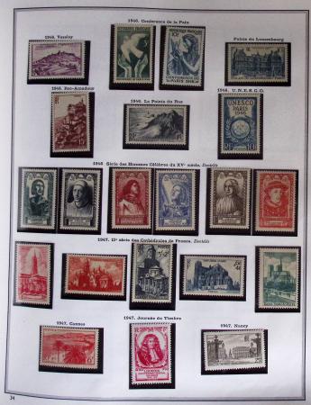 1849-2019, Collection de France en 5 classeurs commençant