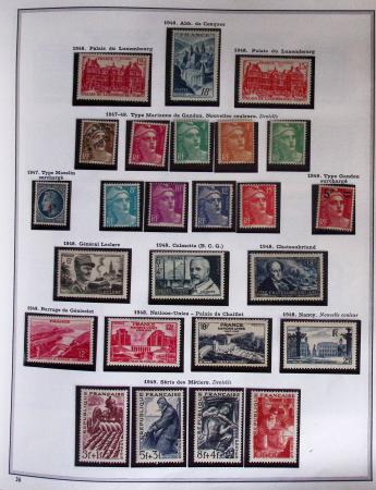 1849-2019, Collection de France en 5 classeurs commençant