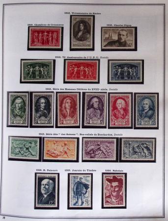 1849-2019, Collection de France en 5 classeurs commençant