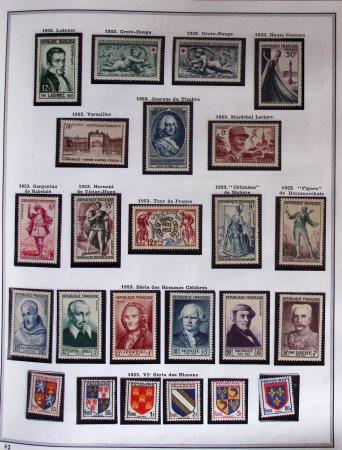 1849-2019, Collection de France en 5 classeurs commençant