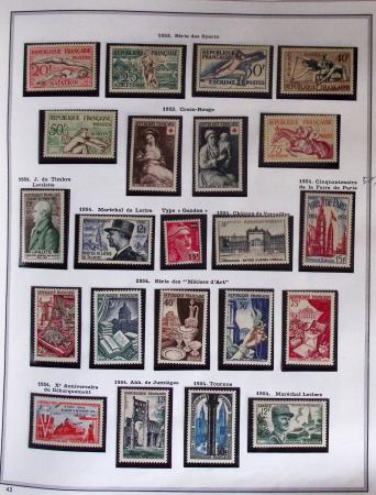 1849-2019, Collection de France en 5 classeurs commençant