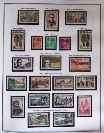 1849-2019, Collection de France en 5 classeurs commençant