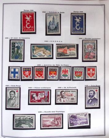 1849-2019, Collection de France en 5 classeurs commençant
