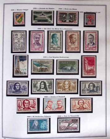 1849-2019, Collection de France en 5 classeurs commençant
