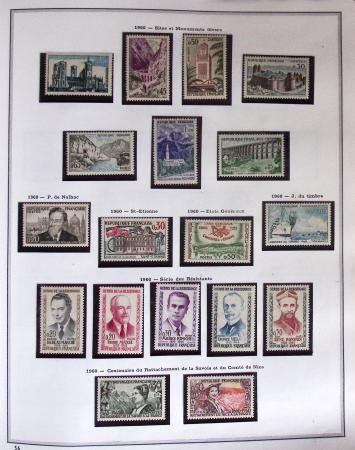 1849-2019, Collection de France en 5 classeurs commençant