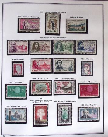 1849-2019, Collection de France en 5 classeurs commençant