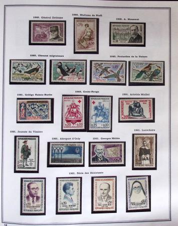 1849-2019, Collection de France en 5 classeurs commençant