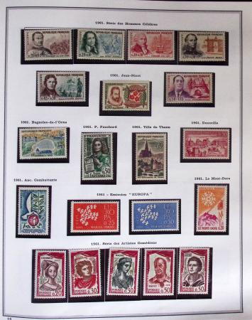 1849-2019, Collection de France en 5 classeurs commençant