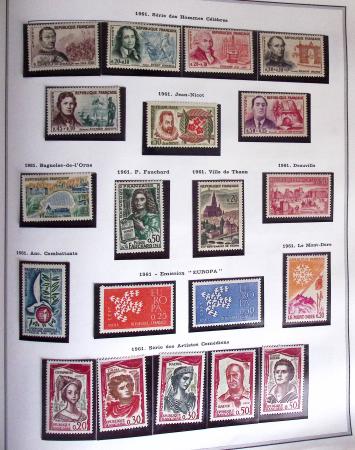 1849-2019, Collection de France en 5 classeurs commençant