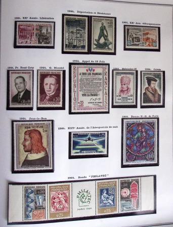 1849-2019, Collection de France en 5 classeurs commençant
