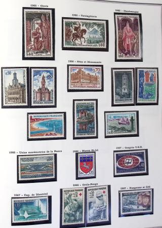 1849-2019, Collection de France en 5 classeurs commençant