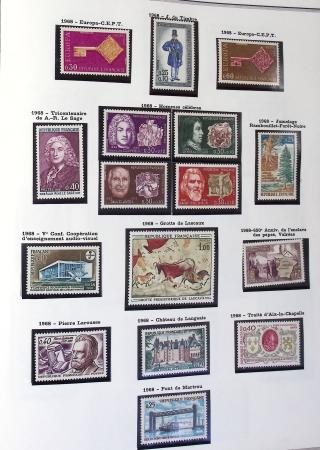 1849-2019, Collection de France en 5 classeurs commençant