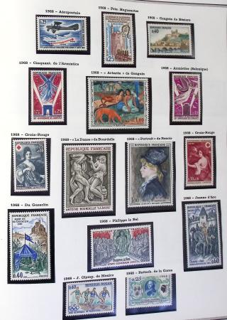 1849-2019, Collection de France en 5 classeurs commençant