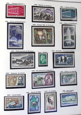 1849-2019, Collection de France en 5 classeurs commençant