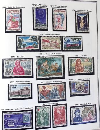 1849-2019, Collection de France en 5 classeurs commençant