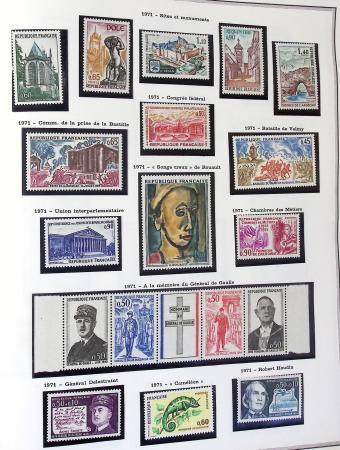 1849-2019, Collection de France en 5 classeurs commençant