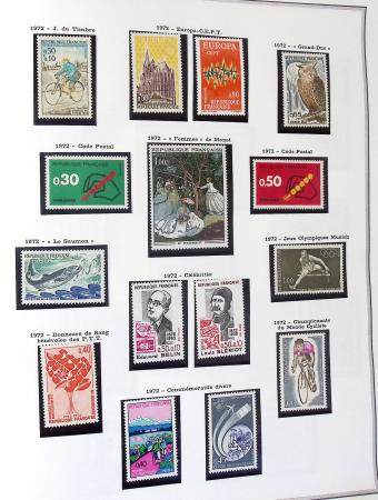 1849-2019, Collection de France en 5 classeurs commençant