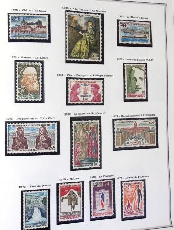 1849-2019, Collection de France en 5 classeurs commençant