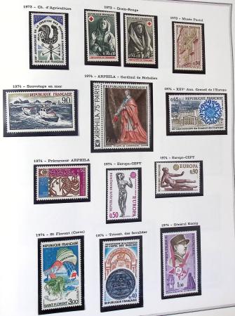 1849-2019, Collection de France en 5 classeurs commençant