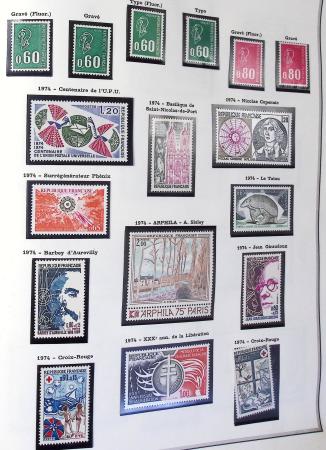 1849-2019, Collection de France en 5 classeurs commençant