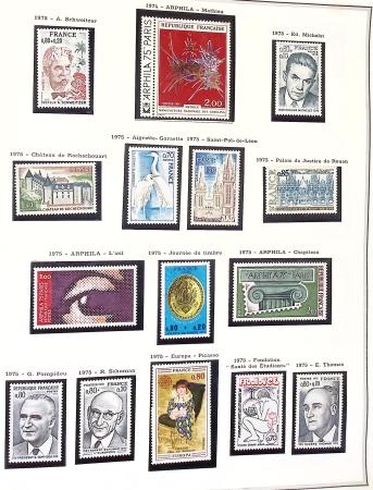 1849-2019, Collection de France en 5 classeurs commençant