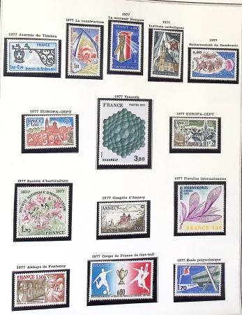 1849-2019, Collection de France en 5 classeurs commençant