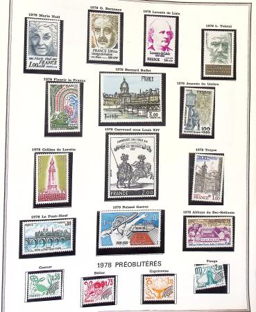 1849-2019, Collection de France en 5 classeurs commençant