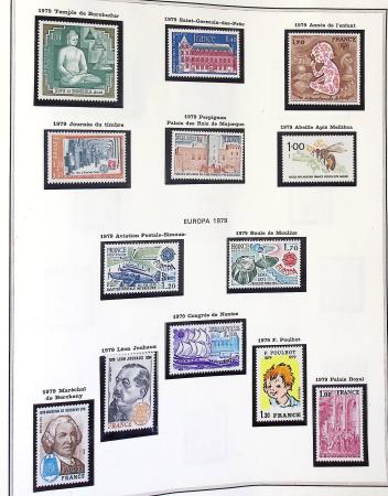 1849-2019, Collection de France en 5 classeurs commençant