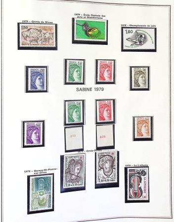 1849-2019, Collection de France en 5 classeurs commençant