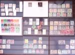 1840-1950, Valuable old-time dealer's stock on hundreds