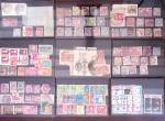 1840-1950, Valuable old-time dealer's stock on hundreds